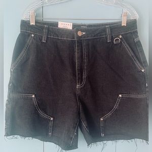 Cotton On -paneled denim short US 10 NWT